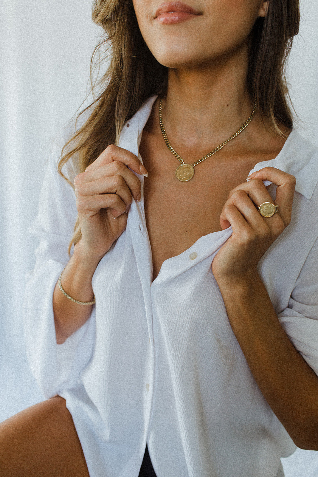 Coin Pendant Necklace